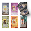 Witchy Cauldron Tarot Cards for Beginners with Meanings on Each Card — 78 Card Learning Tarot Deck with Guidebook, Reversed Meanings, Chakra, Zodiac & Planetary Symbols | Rider-Waite Style (English)